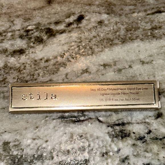Stila Stay All Day Muted Neon Liquid Eye Liner Eyeliner BLUE SKIES Waterproof - Picture 4 of 12